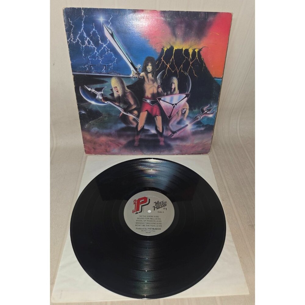 Max Havoc LTD Vinyl 1983 Triple Platinum Records Pat McKeon The Record Plant LA